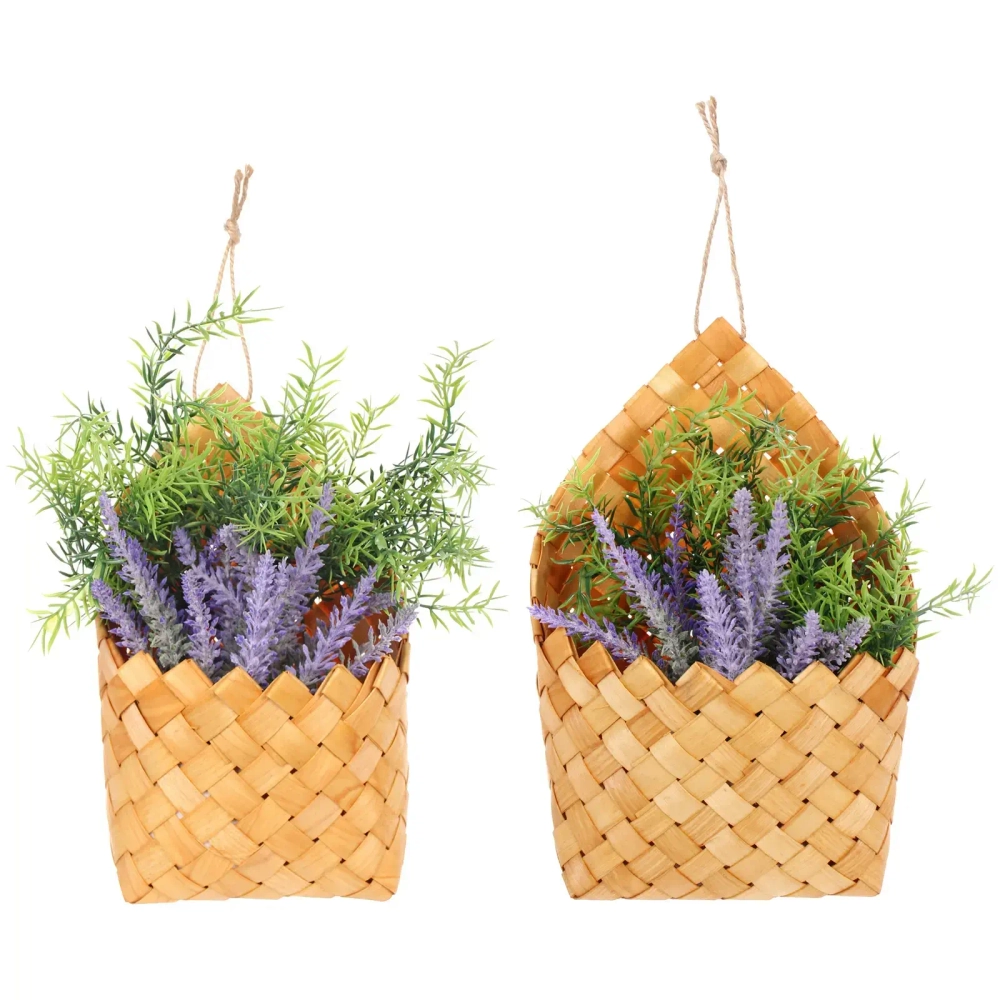 Кашпо плетеное «Любимый сад» в наборе 2шт 18*27*8см