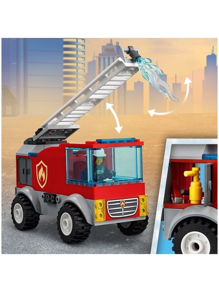 Конструктор LEGO City Fire 60280 Пожарная машина с лестницей