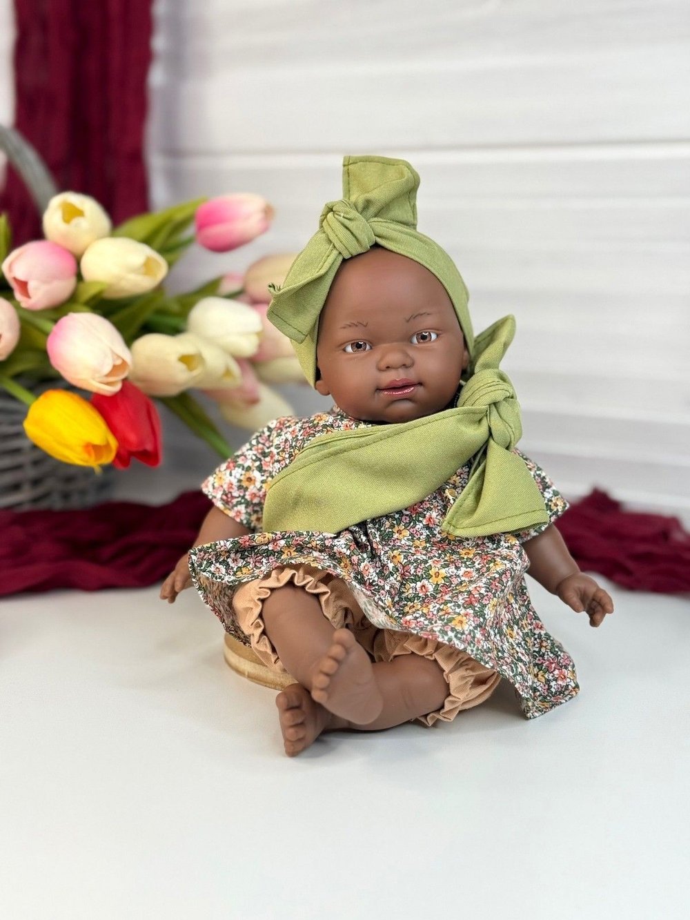 Кукла Nines 26см Coco мягконабивная в пакете (N2154A1)