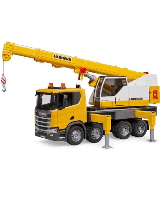 Автокран Super 560R Liebherr Scania Bruder 03571