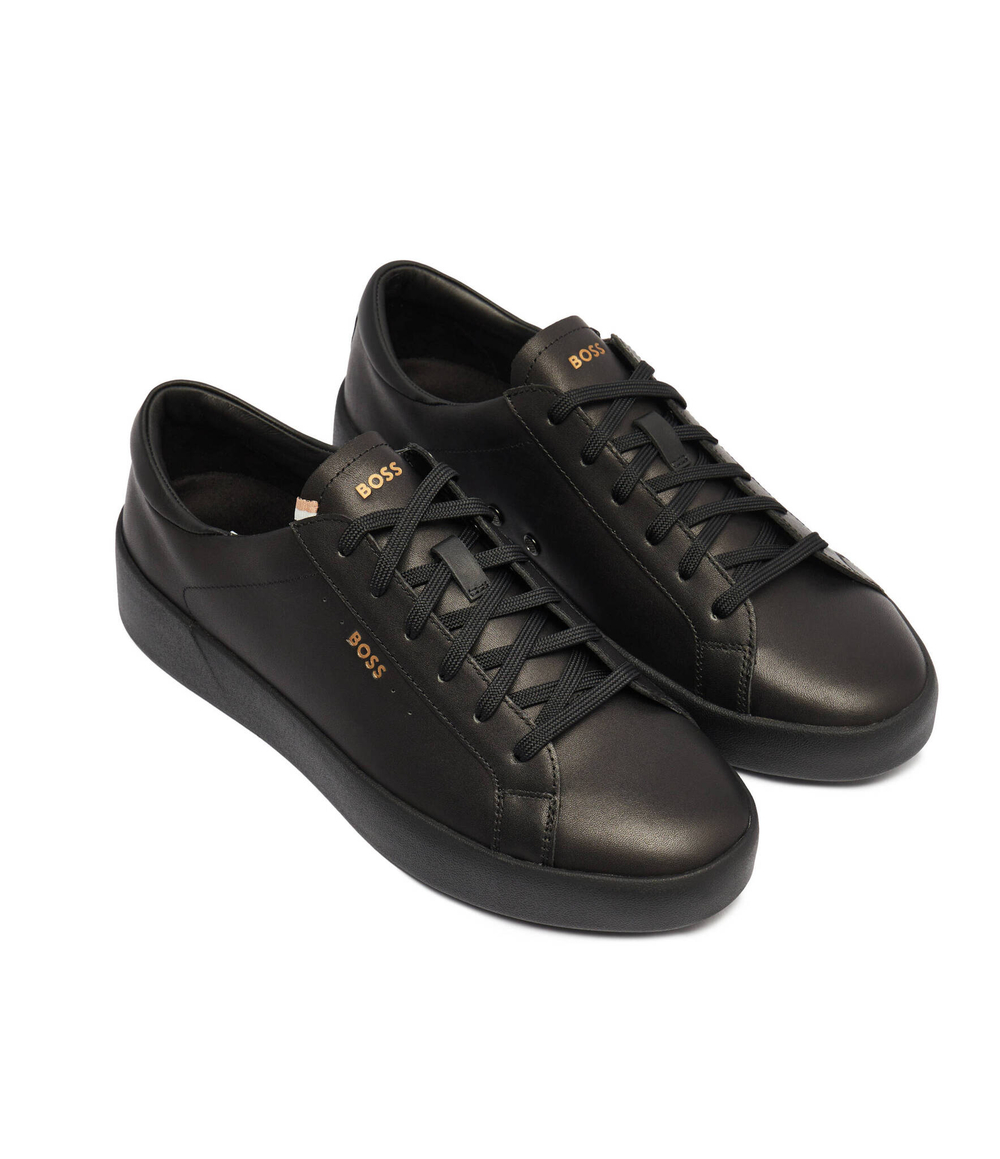 Кожаные кроссовки belwar BOSS BLACK - черный(50522865)