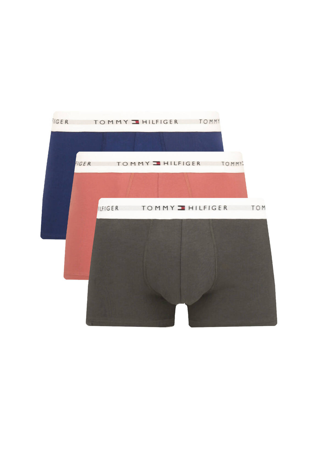 Трусики-боксеры 3шт. Tommy Hilfiger - голубой(UM0UM02761)