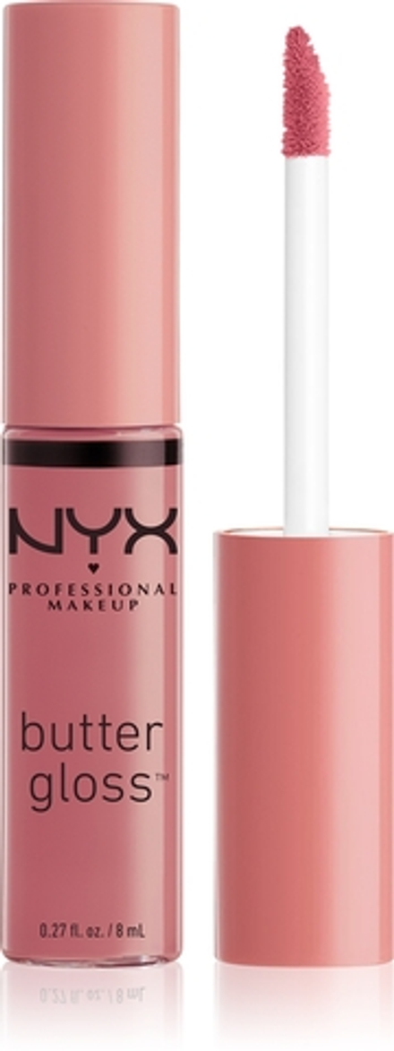 NYX Professional Makeup Butter Gloss - Блеск для губ оттенок 15 Angel FoотCake, 8 ml