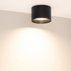 Светильник SP-BISCOTTO-R120-12W Warm3300-MIX (BK, 80 deg, 230V) (Arlight, IP54 Металл, 5 лет) 055010