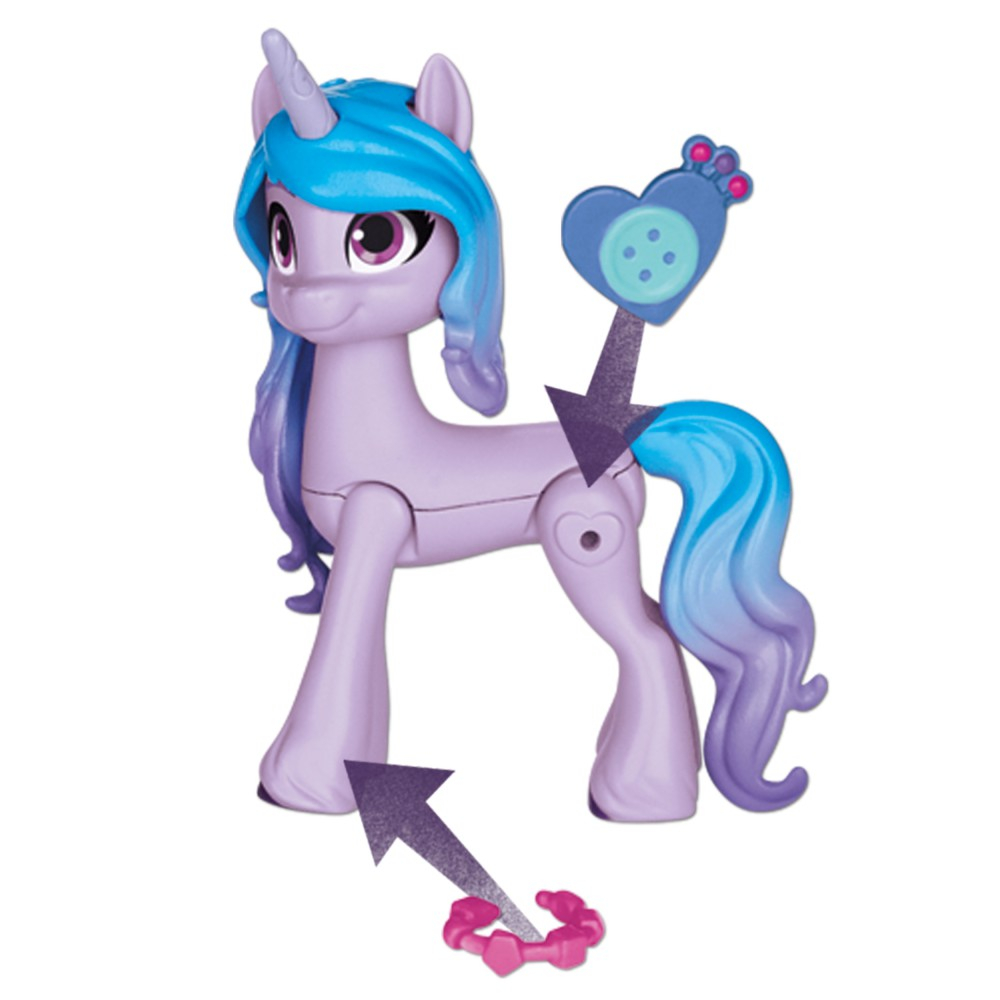 My Little Pony - Набор Чаепитие + фигурка пони Иззи Мунбоу + 20 аксессуаров F6112