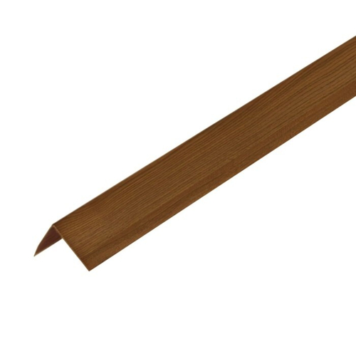 Угол ПВХ 30х30мм 2,7м Каштан