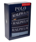Трусики-боксеры 3шт. POLO RALPH LAUREN - темно-синий(714830299)