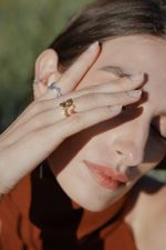 Кольцо Конфетти Мини, позолота