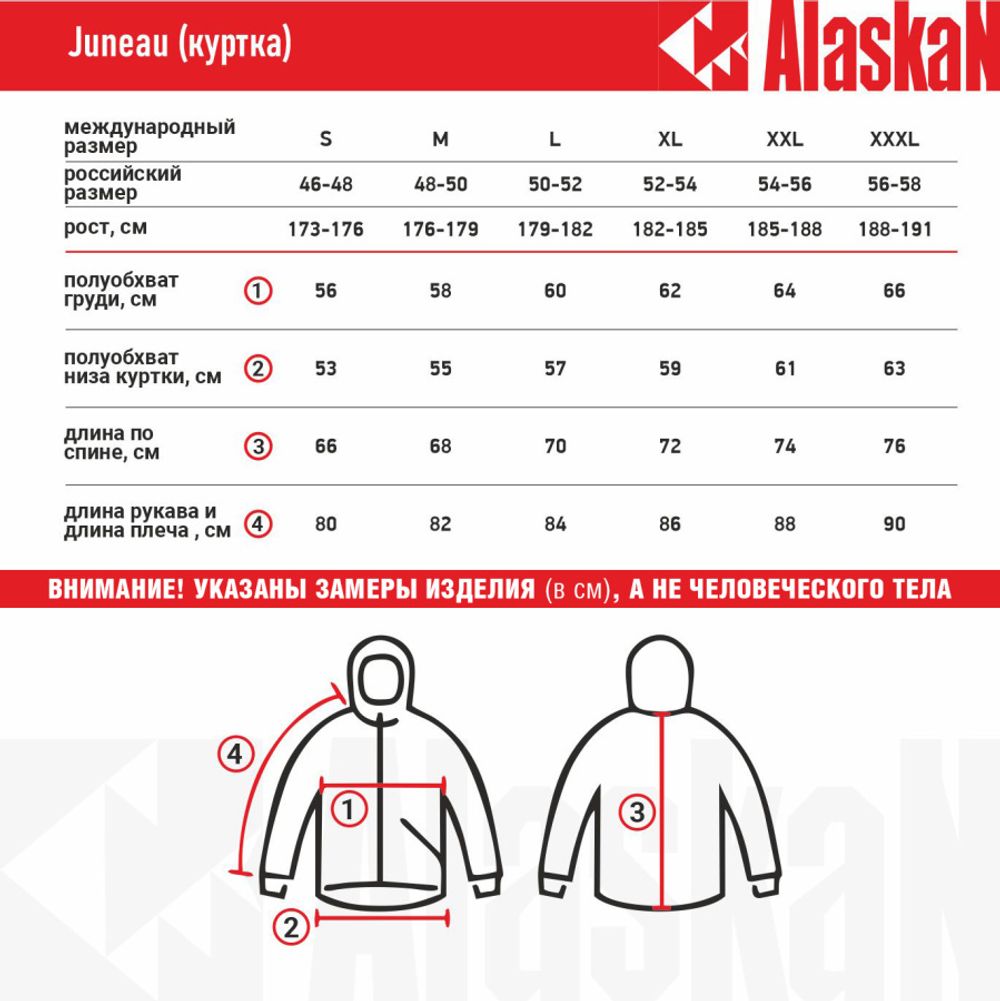 Куртка Alaskan Juneau Black L утепленная стеганая черный /красный