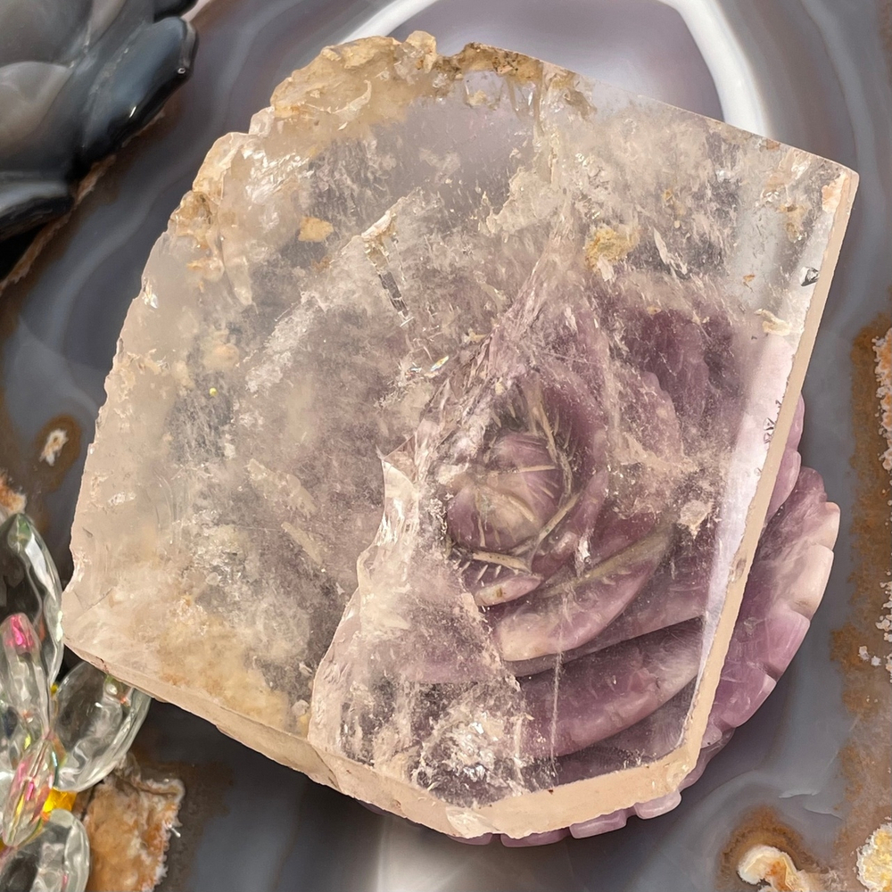 38832 Горный Хрусталь Срез 142мм