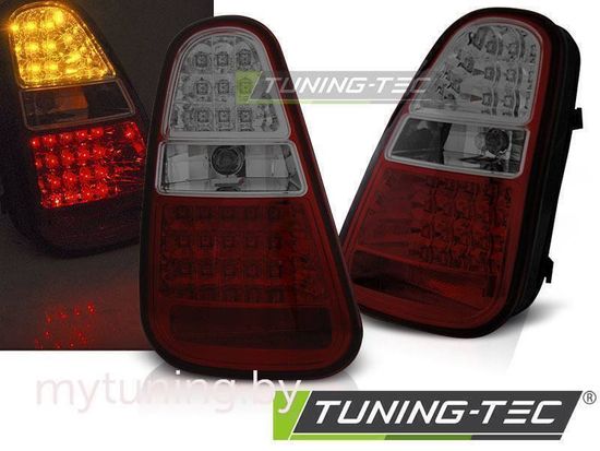 Фонари задние MINI COOPER R50 /R52 /R53 04-06 RED SMOKE LED