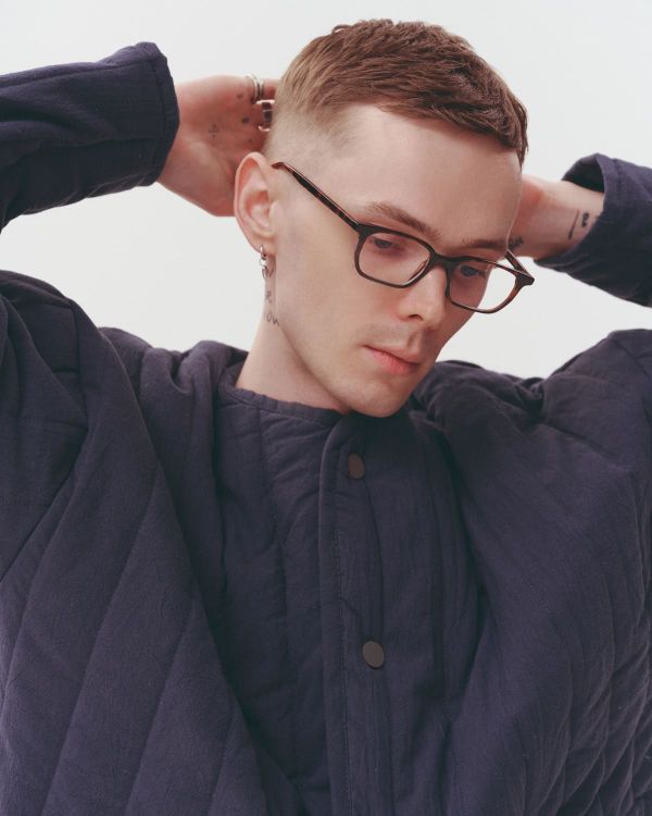 Куртка ватник Blue Depths синяя - фото 9