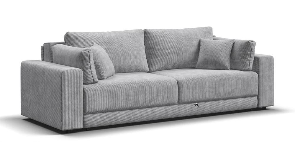 Диван Босс Прайм Вельвет Корд серый