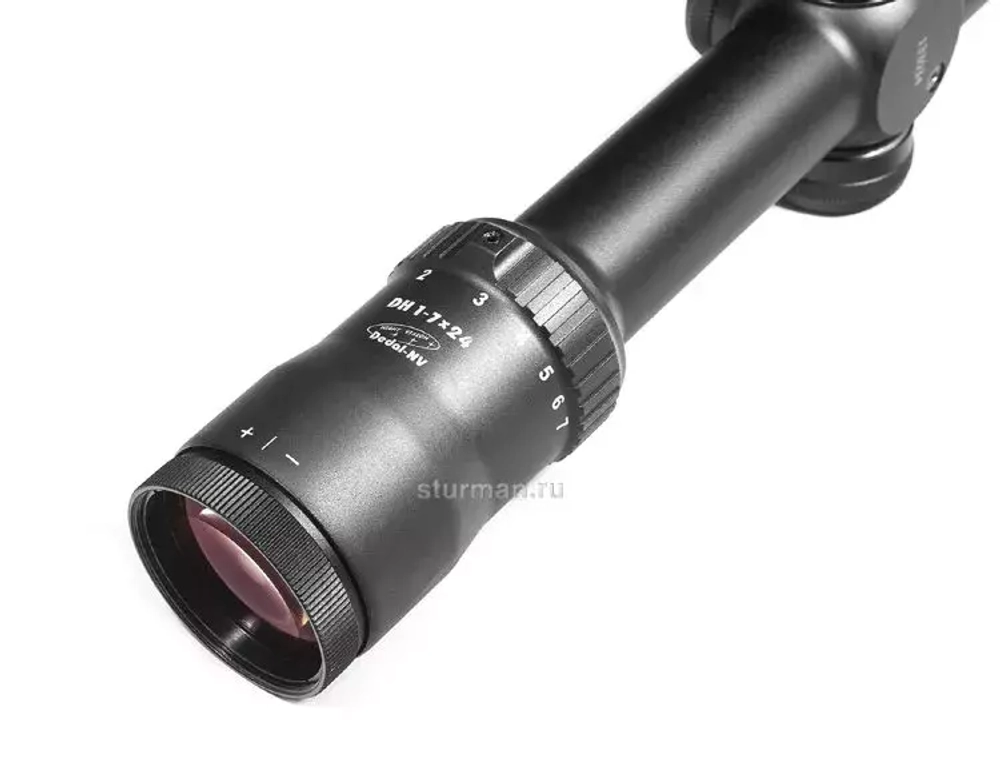 Оптический прицел Dedal DH 1-7Х24 с сеткой MRH-DW1