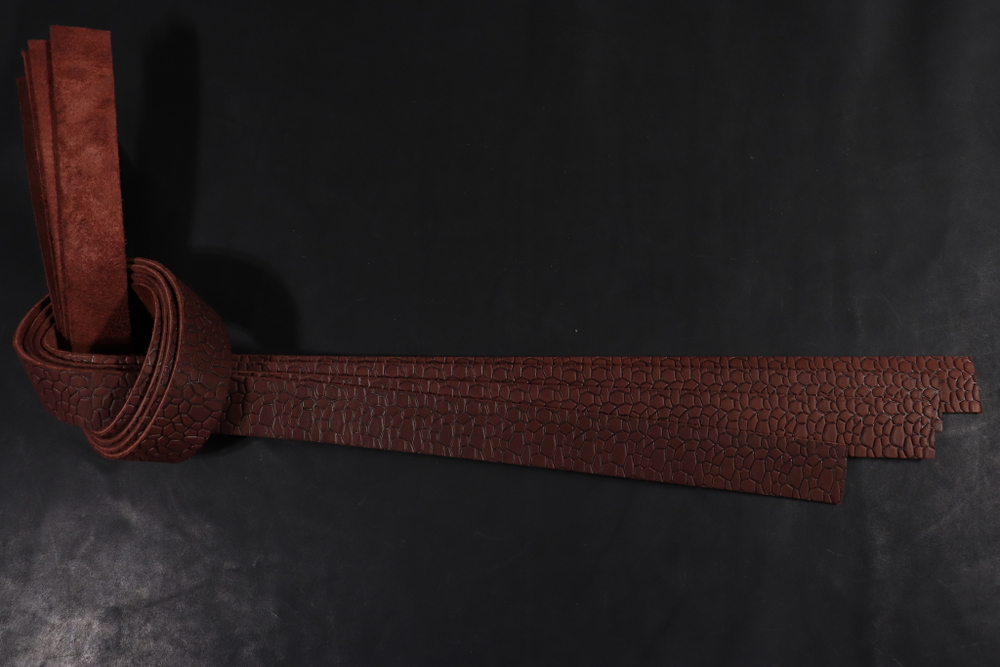 Ременная заготовка Бордо + Плита Камни