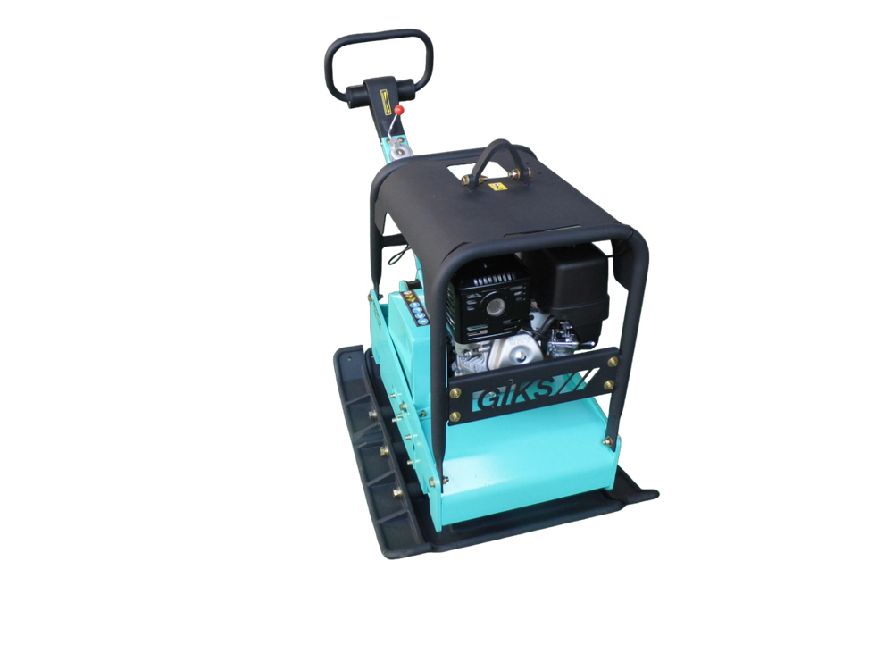 Виброплита реверсивная GIKS PHC-260H гидравлика - [260 кг / 38 кН / Honda GX390] ручной старт
