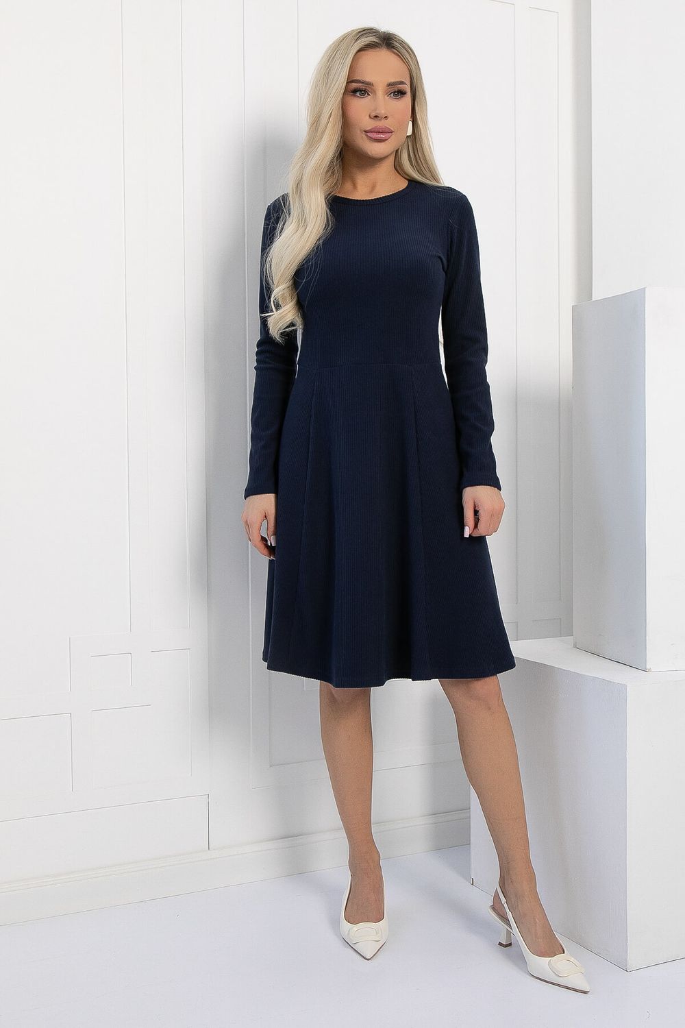 Платье В большом городе (синее) П12842-39М LT Collection