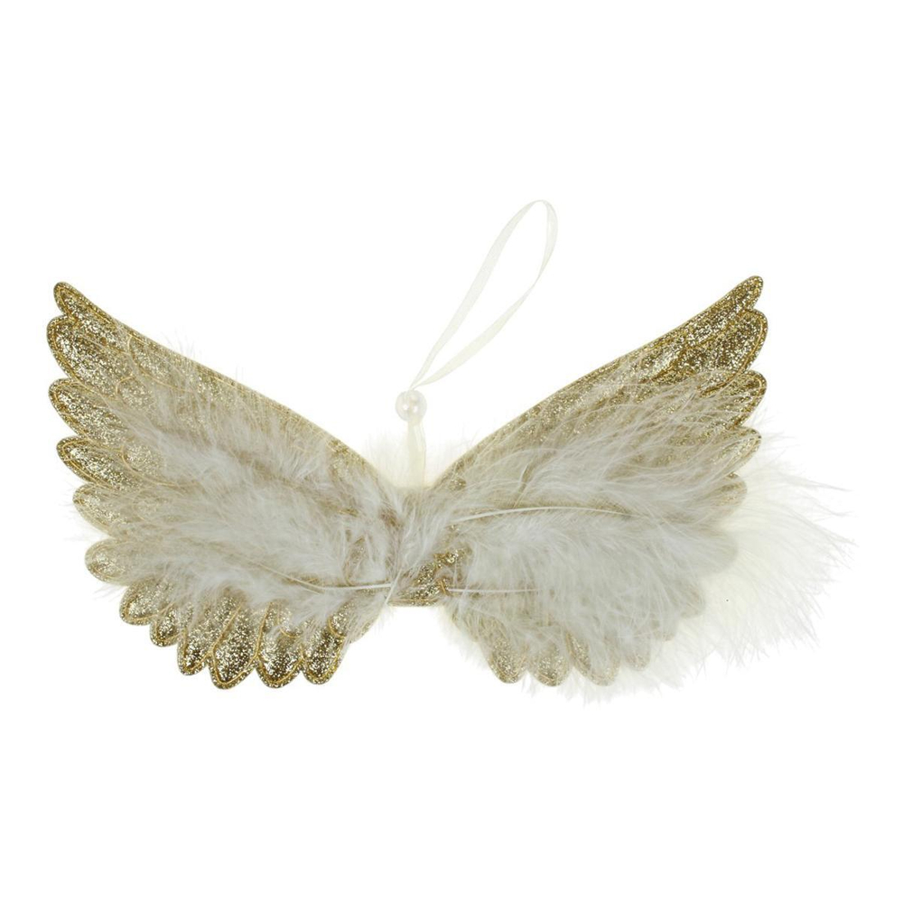 Подвеска "Волшебные крылья" 23 см, Золото (Серпантин)