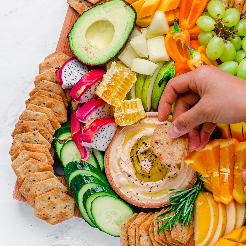 Simple Mills, Крекеры из органической муки, чеснок и травы, 120 г (4,25 унции)