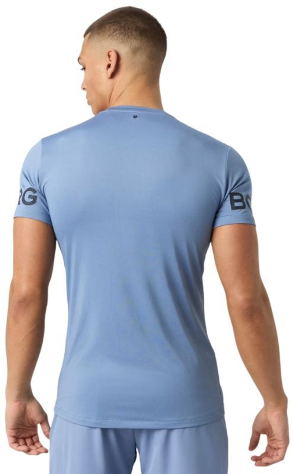 Мужская теннисная футболка Björn Borg - небесный