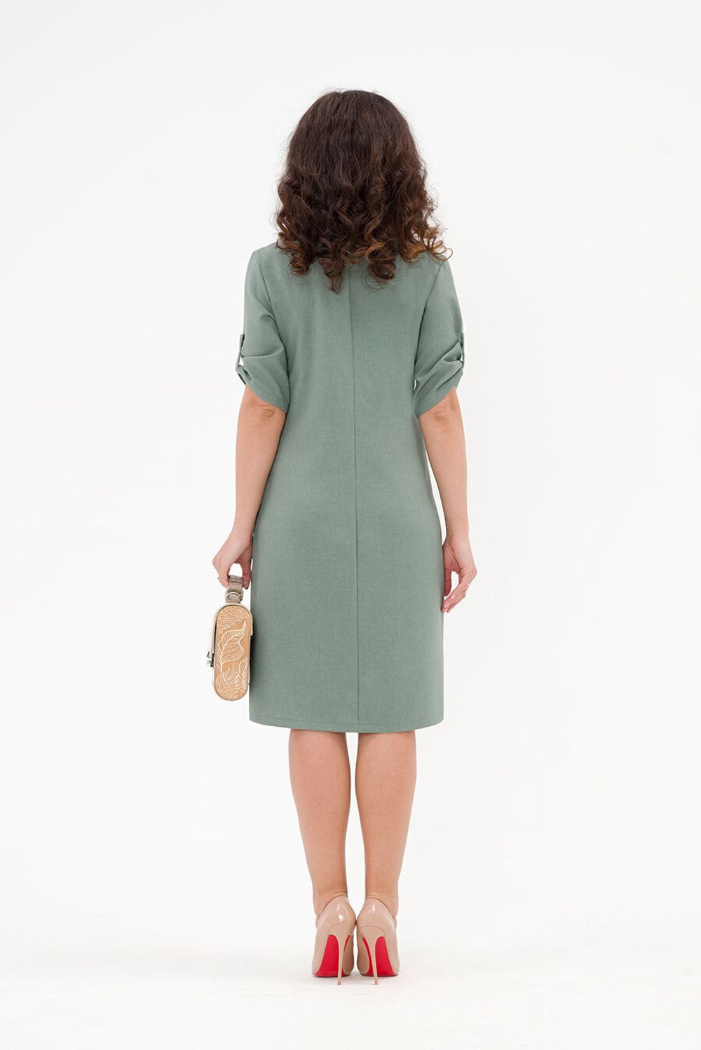 Платье Майра (48-56) Serenada фисташковый (Акция)