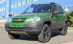 Кронштейн съемной лебедки передний (под защиту SE)  (одобрено GM)