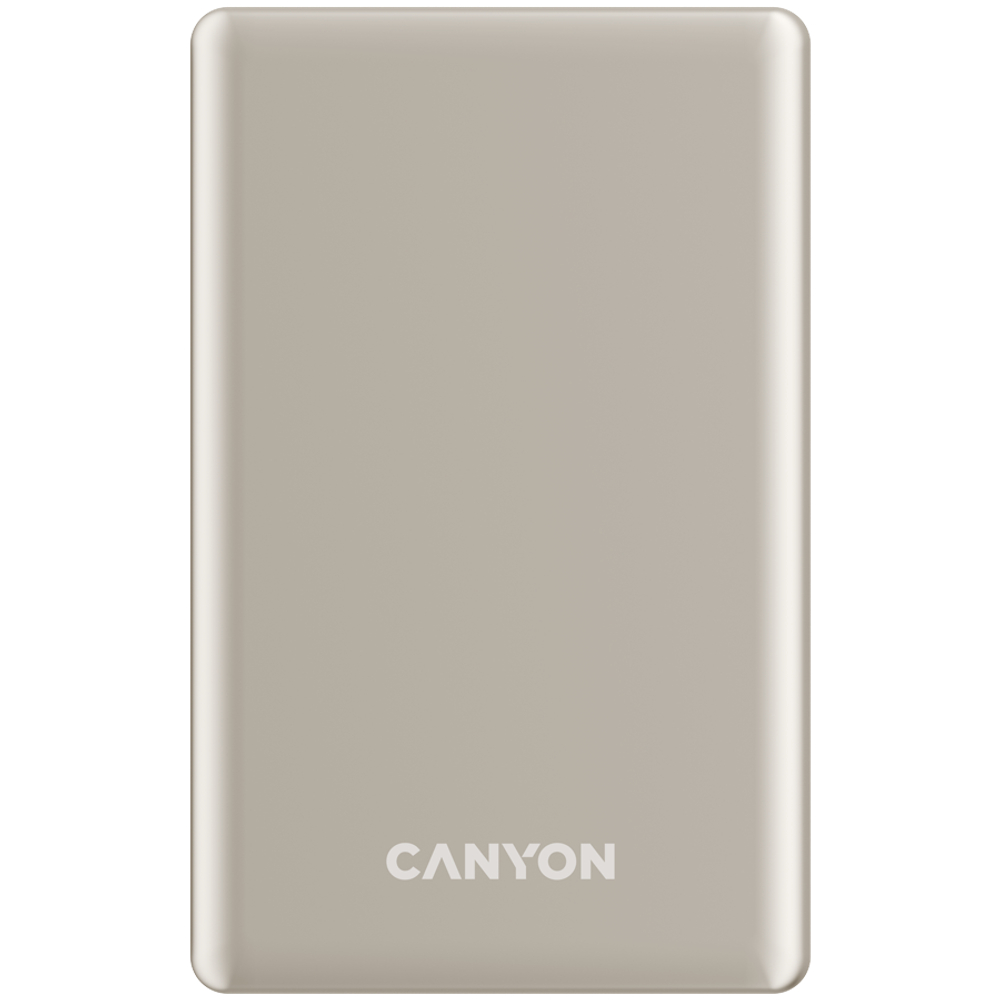 CANYON power bank OnPower 505 slim Magnetic 5000 mAh PD20W Beige