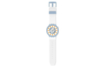 SWATCH Men 47mm White Watch SB03N101