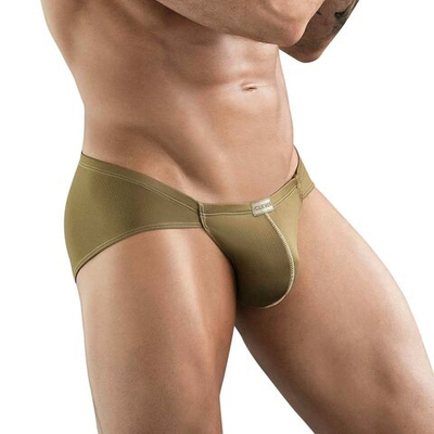 Мужские трусы-брифы цвета хаки Clever Optimo Brief