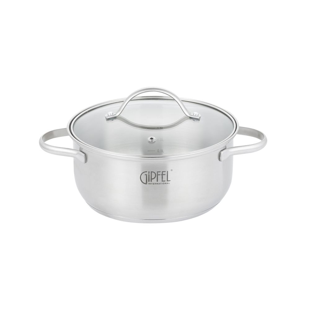 Кастрюля из нержавеющей стали Gipfel Azalea 51060 20 см/2,3 л