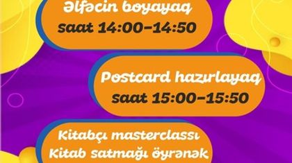 Həftəsonu “Əli və Nino” Crescent Mall-da uşaqlar üçün yaradıcı tədbirlər