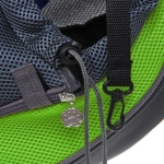 Сумка - переноска для животных через плечо «ЛЮБИМЫЙ БРО, цвет зеленый, 45*13см (Лейбл)