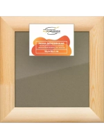 Деревянная рама 10x10 для постера и фотографий сеч. 40x18