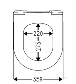 Крышка Roca Dama Senso soft-close ZRU9302991