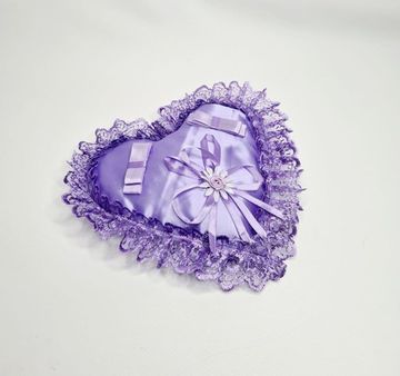 Для колец на свадьбу, подушечка "Сердце"