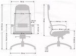 Кресло офисное Metta Samurai Comfort S Infinity Easy Clean