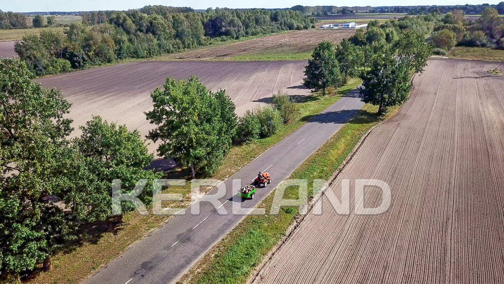 Прицеп Kerland | Керланд П-2000 к мотоблоку и мини-трактору