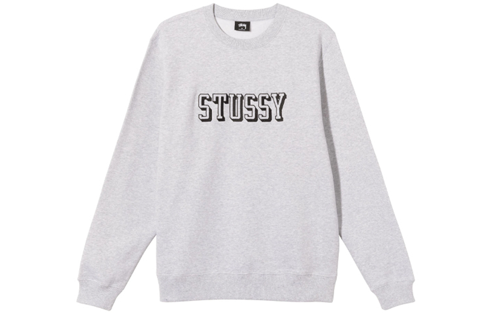 Толстовки Stussy 3D Collegiate Crew 3D Logo, 118403
