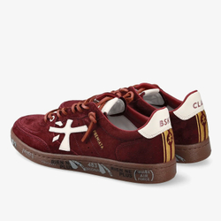 Кожаные кеды Premiata Bskt Clay-d 7688 на шнуровке