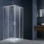 Душевой уголок Vincea ALPHA VSS-3AL800CL 80x80 стекло прозрачное/профиль хром