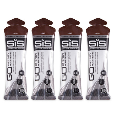 Гель энергетический с кофеином 75 мг SIS Go PLUS Caffeine Gel, Кола, 60мл 4шт