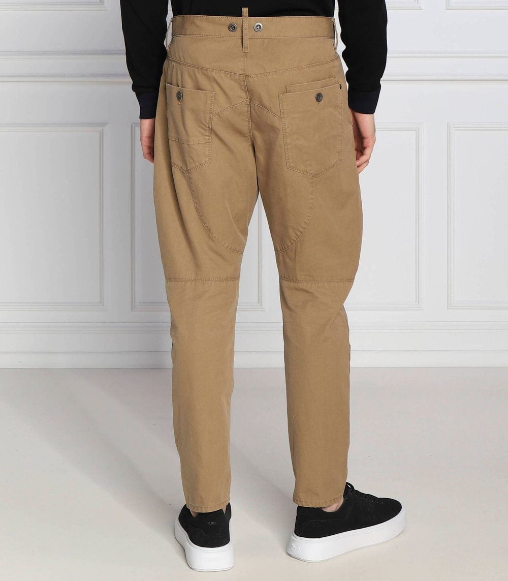 штаны карго work combat Dsquared2 - бежевый(S71KB0492 S41794)