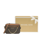 Сумка MICHAEL KORS MK Jet Set LOGO PVC, 35S1GTTC9B-BROWN