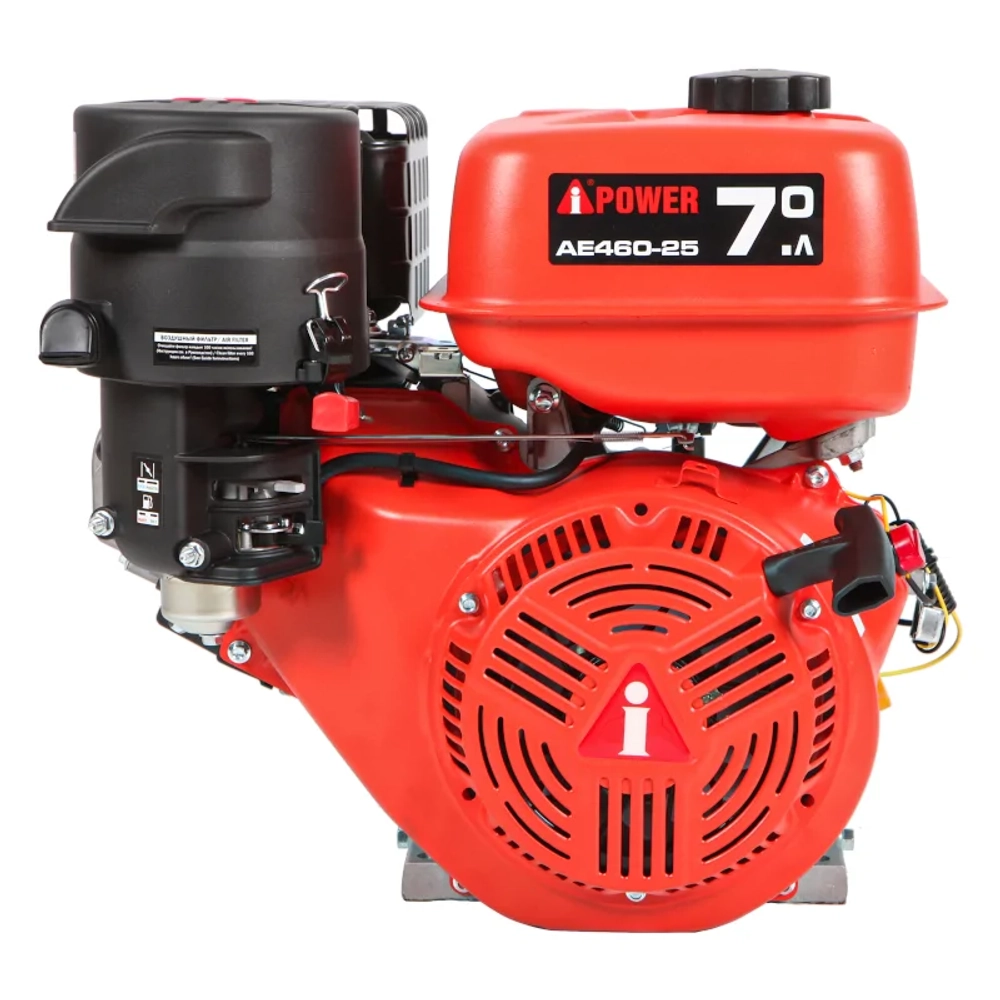 A-iPower AE460E-25 двигатель бензиновый 70189