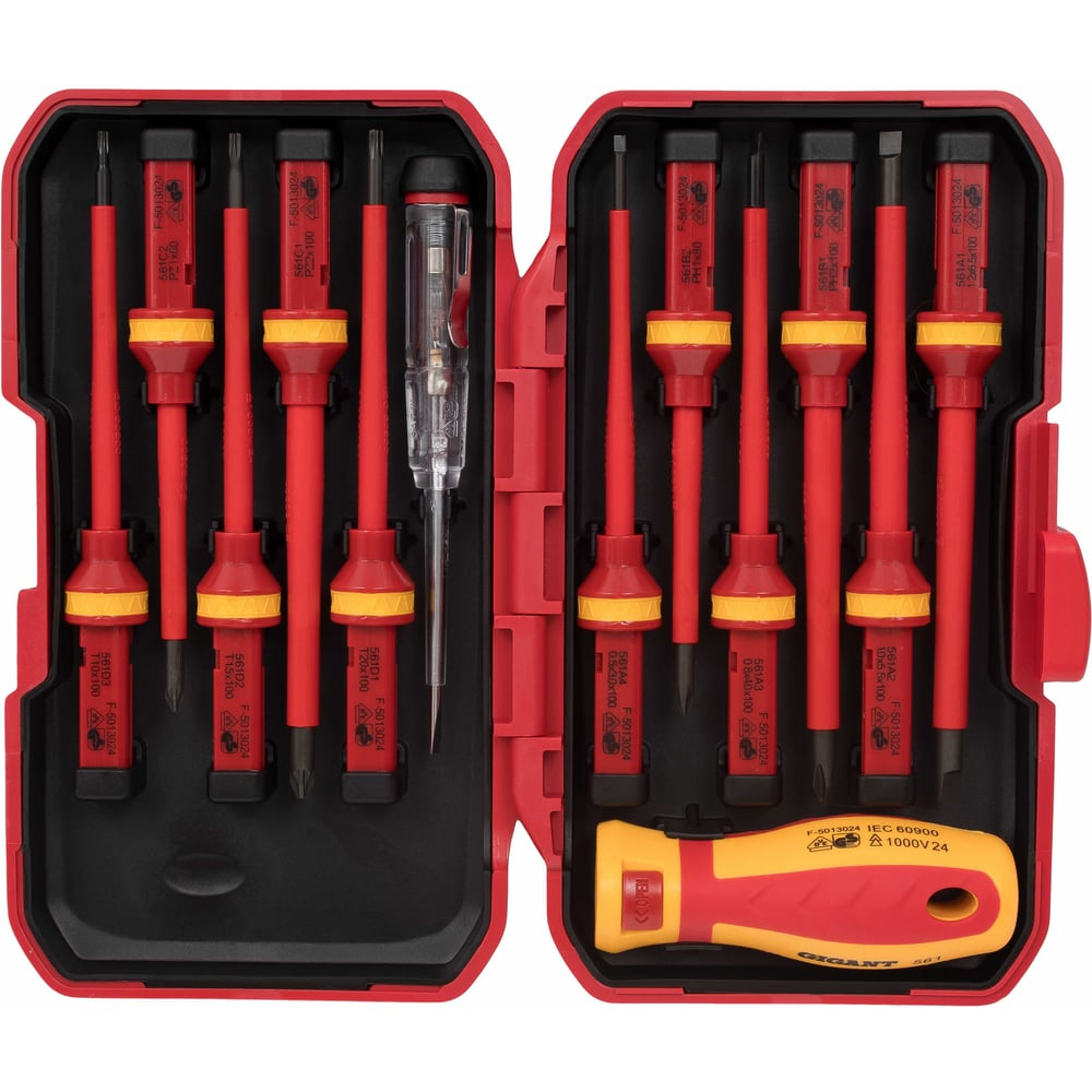 Набор диэлектрических отверток 13 шт Gigant GBSD-7