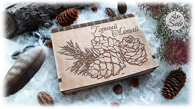 Шкатулка книжка "Дар леса"