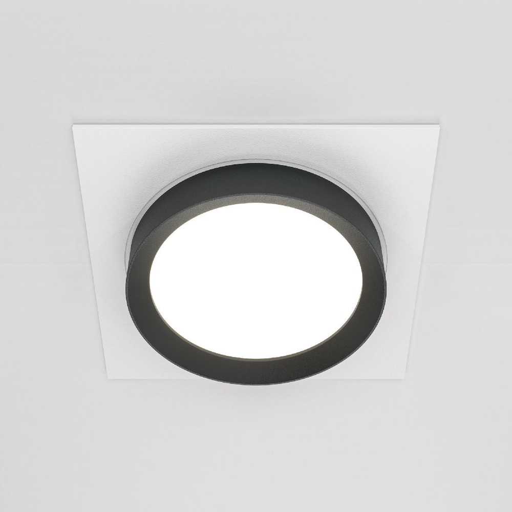 Встраиваемый светильник Maytoni Technical DL086-GX53-SQ-WB