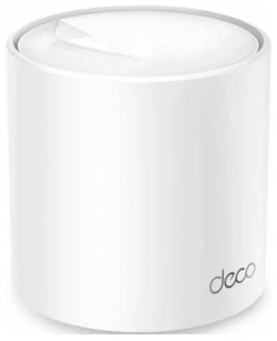 Беспроводной маршрутизатор TP-Link Mesh Deco X20 802.11ax, 1800(574+1200) Мбит/с, 2.4ГГц и 5ГГц, 2xLAN (1-pack)