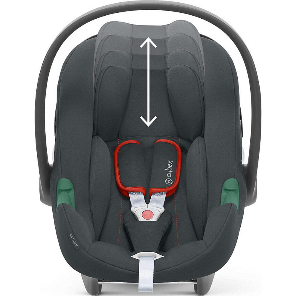 Автокресло Cybex Aton B2 i-Size с базой Base One Steel Grey