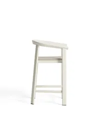 Уличный полубарный стул Erice из алюминия и веревки цвета экрю, 75 см